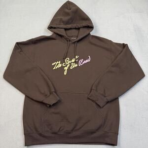Gracie Abrams Hoodie Womens Small Brown Secret Of Us Eras 24 Tour Pullover